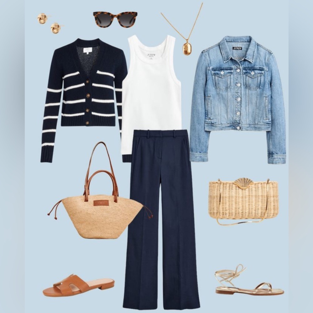 Club Prize pleated wide legged crop pants with cuffs Only!